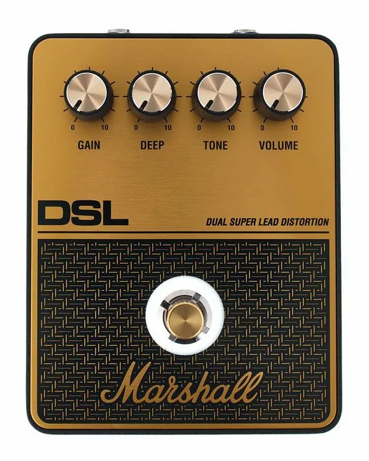 Marshall DSL Distortion, ingressi e uscite laterali