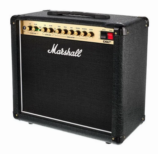 Marshall DSL20CR, manopole e selettore dei canali