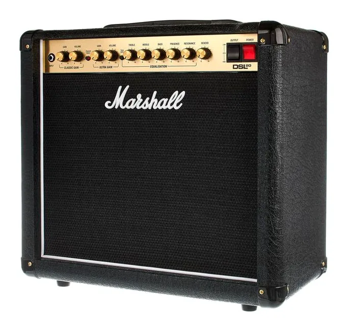 Marshall DSL20CR, angolo del cabinet