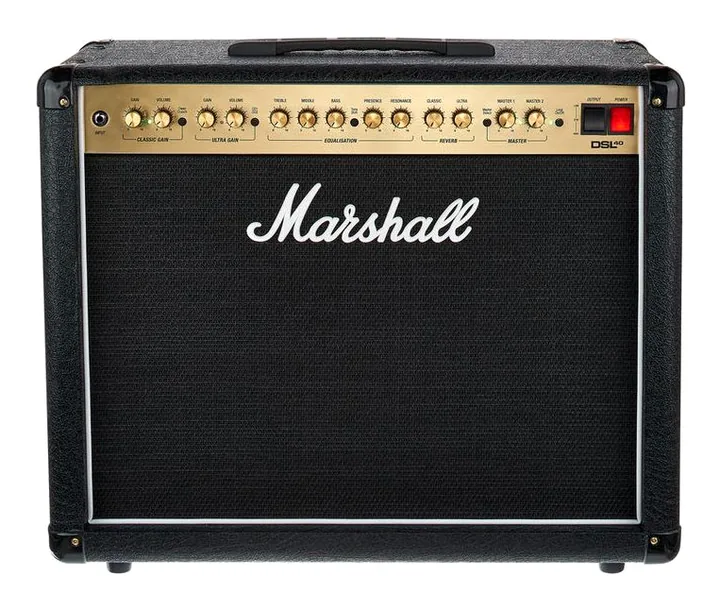 Marshall DSL40CR, manopole e selettore dei canali