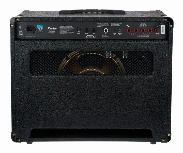 Marshall DSL40CR, vista dall'alto della testata