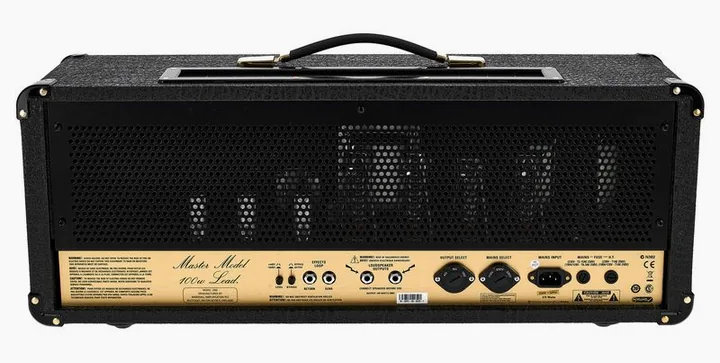 Marshall JCM 800 Reissue 2203, vista dall'alto della testata