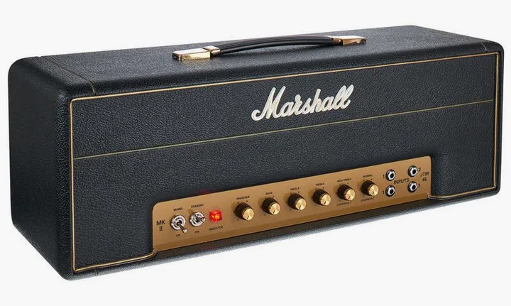 Marshall JTM45/2245, vista laterale del cabinet