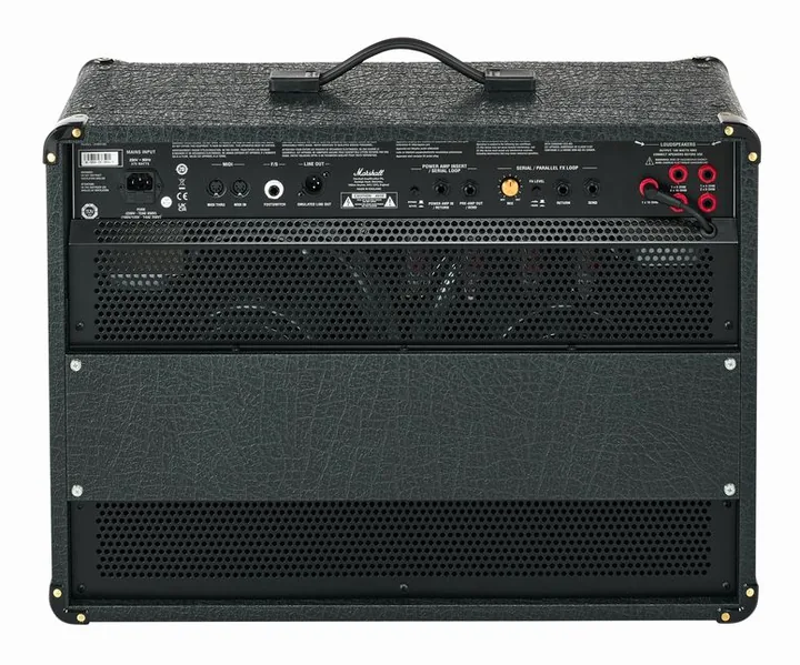 Marshall JVM410C, logo e finiture del pannello frontale