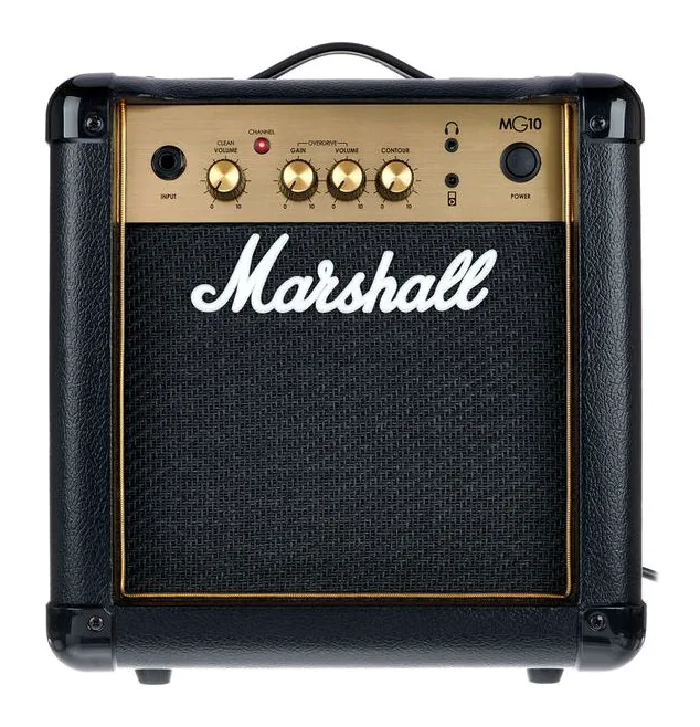 Marshall MG10G, pannello dei controlli in primo piano