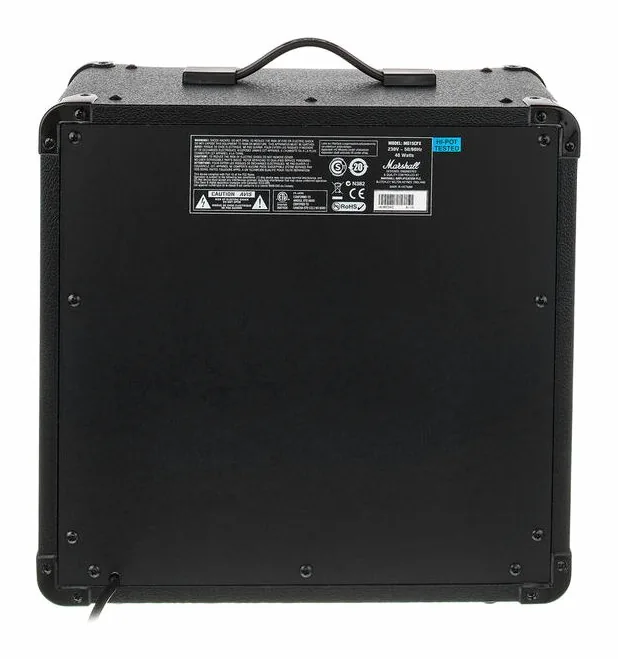 Marshall MG15GFX, angolo del cabinet
