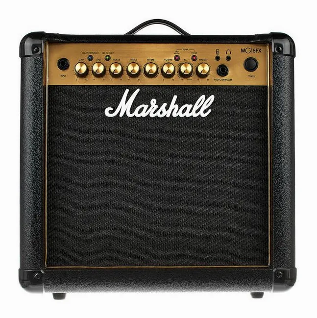 Marshall MG15GFX, angolo del cabinet