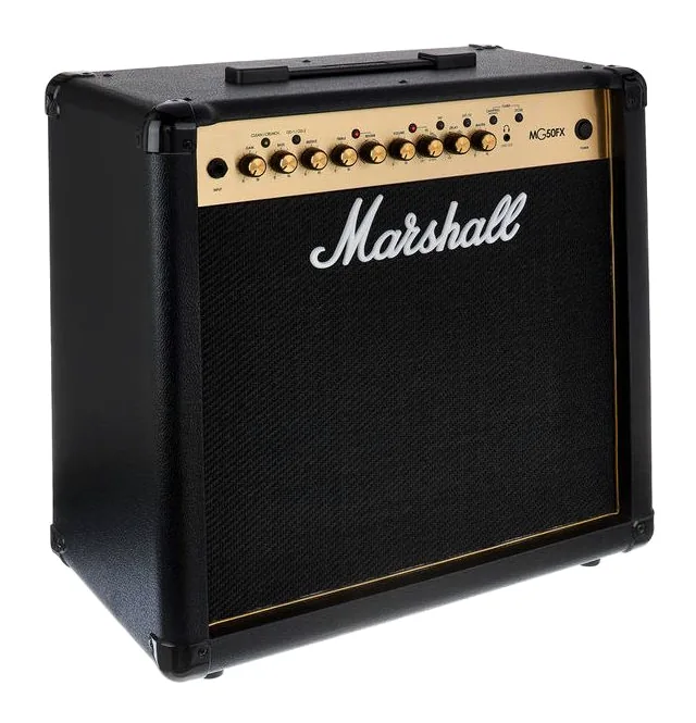 Marshall MG50GFX, pannello dei controlli in primo piano