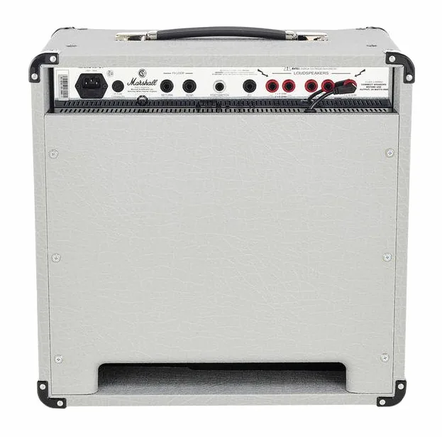 Marshall 2525C Mini Silver Jubilee Co, vista dall'alto della testata