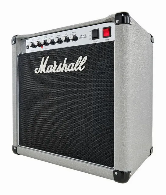 Marshall 2525C Mini Silver Jubilee Co, retro con le prese di collegamento
