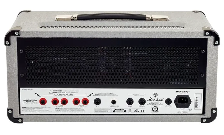 Marshall 2525H Mini Silver Jubilee, manopole e selettore dei canali