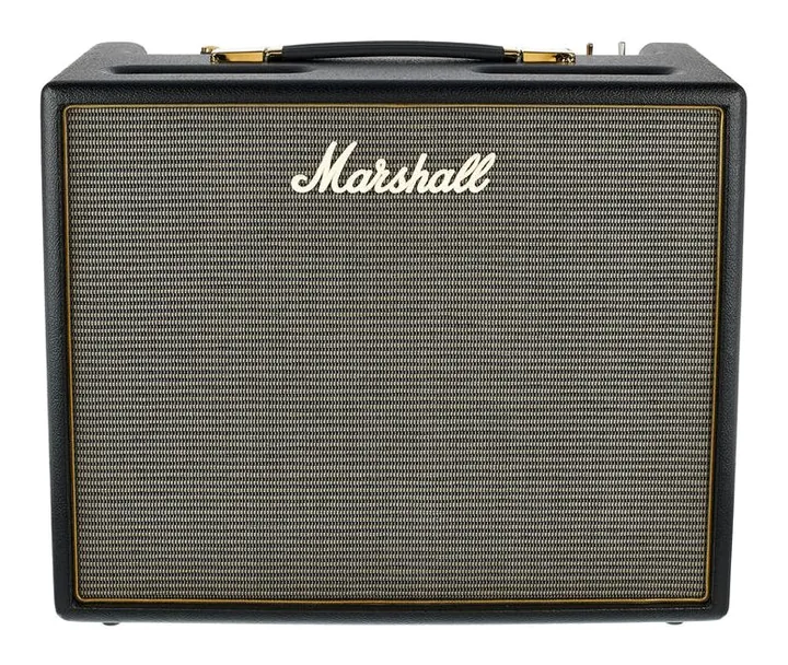 Marshall Origin 20C Combo, retro con le prese di collegamento