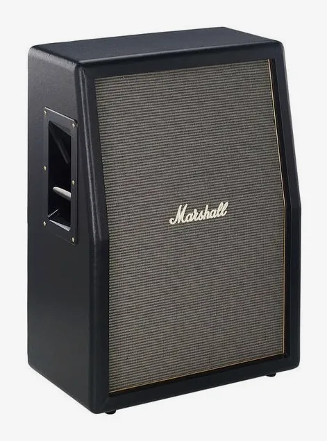 Marshall Origin 212 A Cabinet, retro con le prese di collegamento