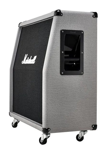 Marshall 2551AV Silver Jubilee, retro con le prese di collegamento