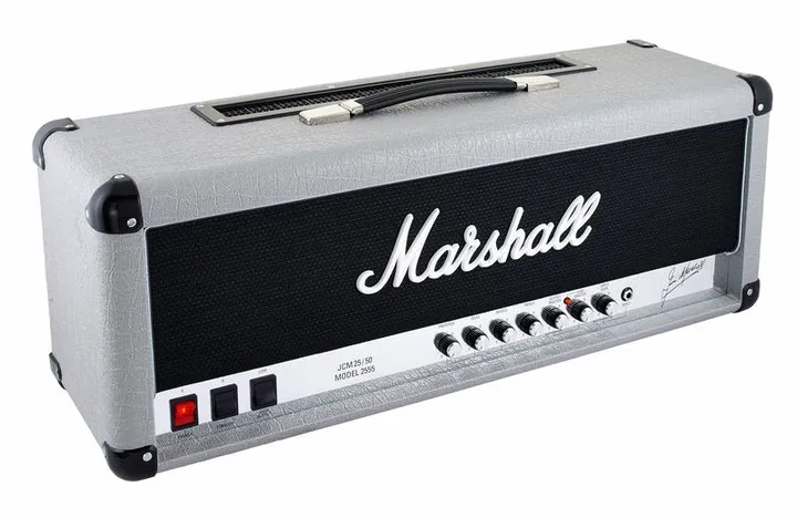Marshall 2555X Silver Jubilee, vista laterale del cabinet