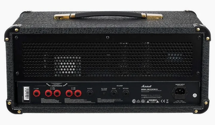 Marshall Studio Classic SC20H, retro con le prese di collegamento