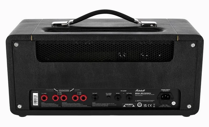 Marshall Studio JTM ST20H Head, logo e finiture del pannello frontale