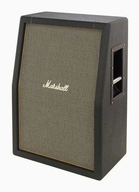 Marshall Studio Vintage SV212 Cabinet inquadrato di fronte su sfondo neutro