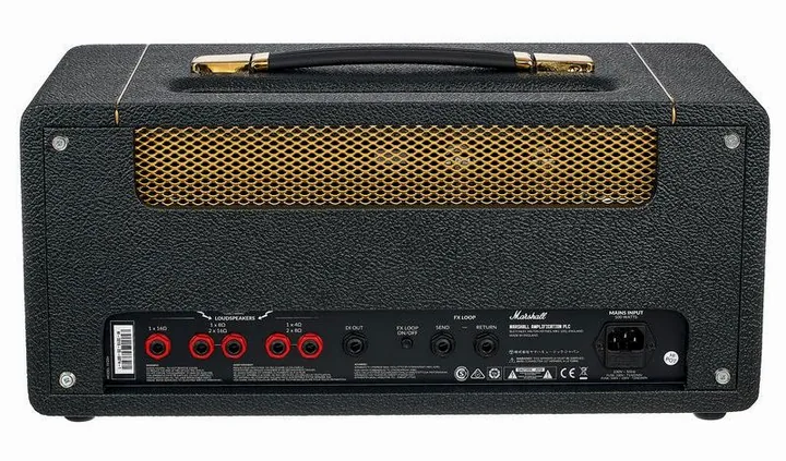 Marshall Studio Vintage SV20H, vista dall'alto della testata
