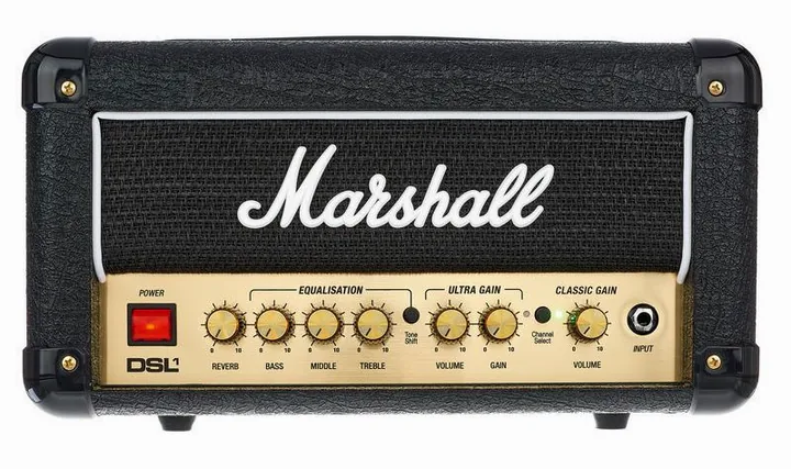 Marshall DSL1HR, vista laterale del cabinet