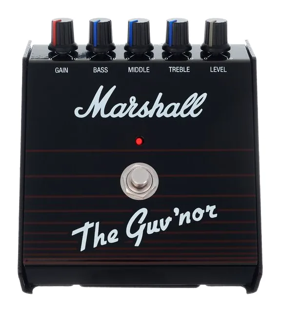 Marshall The Guv’nor, manopole viste dall'alto