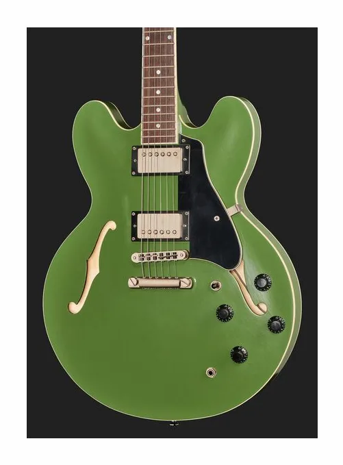 Maybach Capitol 59 Olive Drop Aged, profilo laterale del corpo