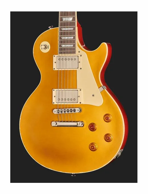 Maybach Lester Bullion Gold 60s aged, pickup e manopole dei controlli