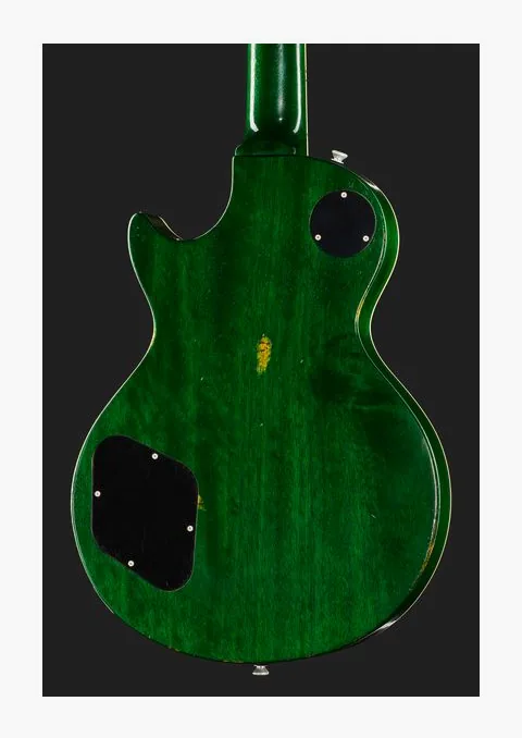 Maybach Lester Green Burst Custom Aged, pickup e manopole dei controlli