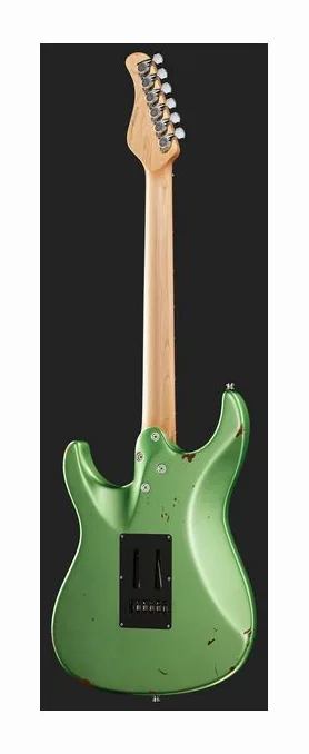 Mayones Guitars Aquila Aged V24 6 MMCG, pickup e manopole dei controlli