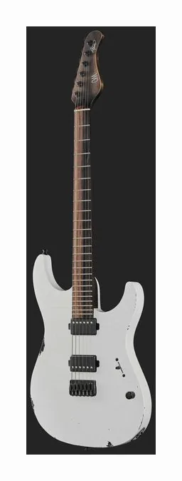 Mayones Guitars Aquila Cardinal Aged, selettore pickup e jack di uscita