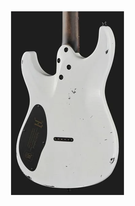 Mayones Guitars Aquila Cardinal Aged, vista posteriore del corpo