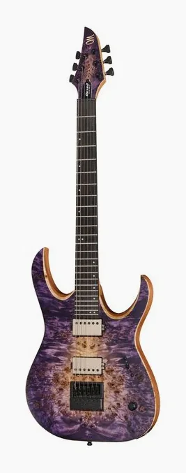 Mayones Guitars Duvell Elite 4Ever 6 PB visto di fronte