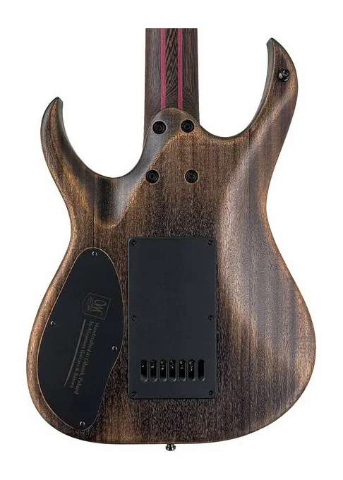 Mayones Guitars Duvell Elite 4Ever 7 MW, capotasto e prime posizioni della tastiera