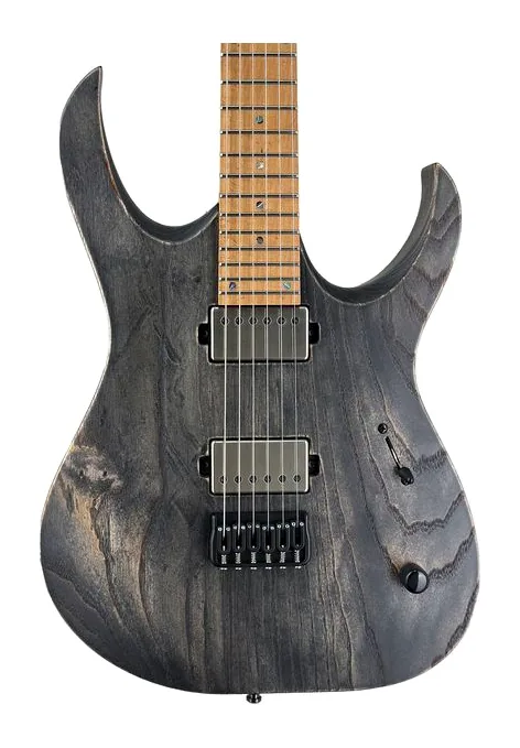 Mayones Guitars Duvell Elite 6 ABMF, vista posteriore del corpo