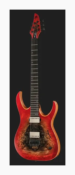 Mayones Guitars Duvell Elite 6 Supernova Red, ponte e meccaniche di intonazione
