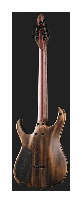 Mayones Guitars Duvell Elite 7 LBS, profilo laterale del corpo