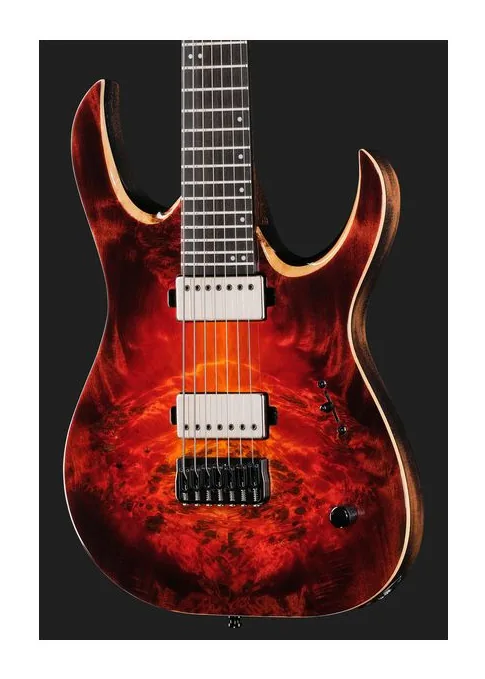 Mayones Guitars Duvell Elite 7 LBS, vista posteriore del corpo