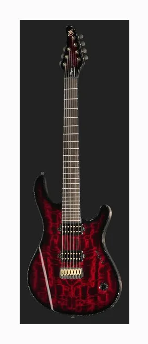Mayones Guitars Regius 7 TDRG, vista posteriore del corpo