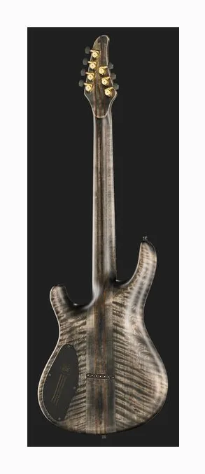 Mayones Guitars Regius 7 TDRG, manico e tastiera visti di lato