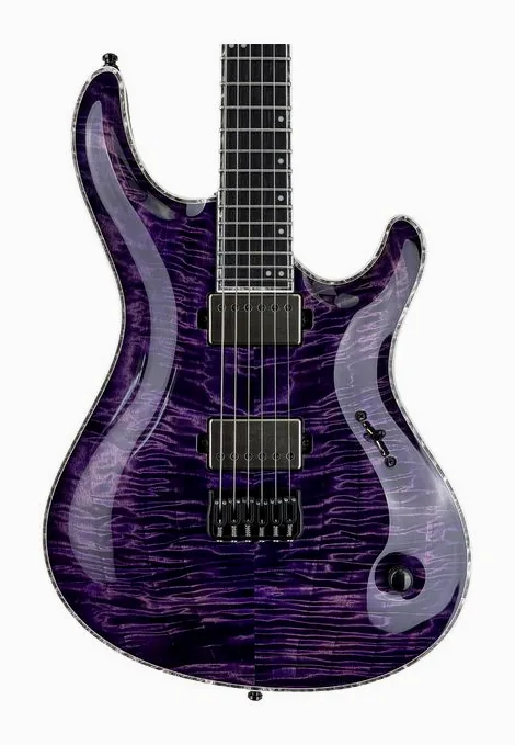 Mayones Guitars Regius Core 6 Poplar, capotasto e prime posizioni della tastiera