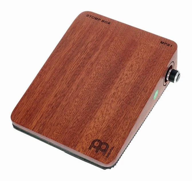Meinl Percussion Stomp Box Analog inquadrato di fronte su sfondo neutro