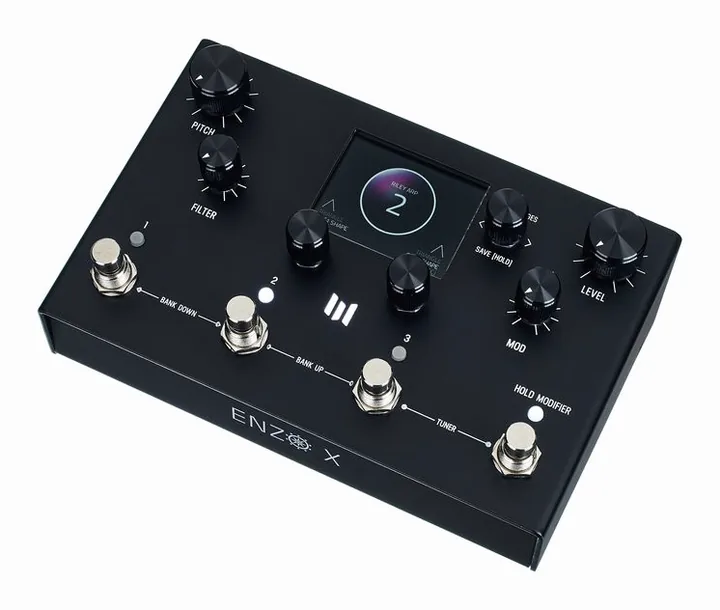 Meris Enzo X Black Limited Ed., connettori sul retro dell'unita
