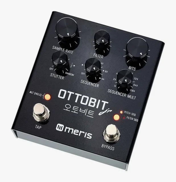 Meris Ottobit Jr. Pedal, connettori sul retro dell'unita
