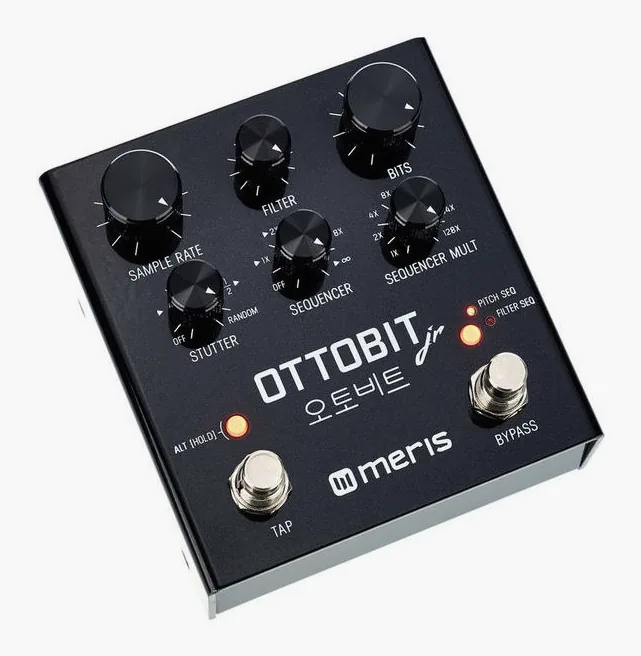 Meris Ottobit Jr. Pedal, manopole viste dall'alto