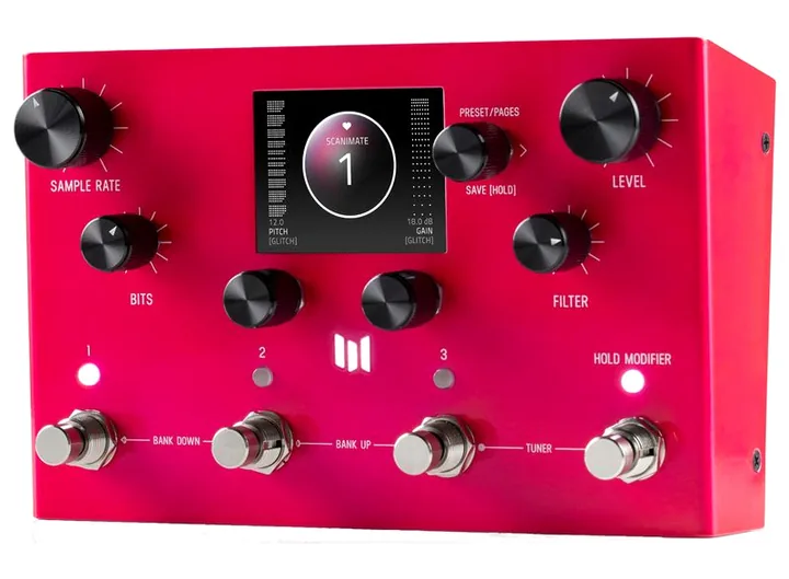 Meris Ottobit X Pink LTD visto di fronte