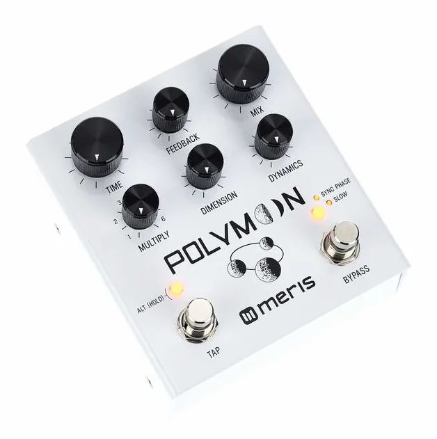Meris Polymoon, led e interruttore a pedale