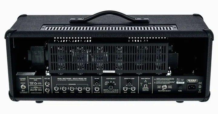 Mesa Boogie 90s Dual Rectifier Standard, vista laterale del cabinet