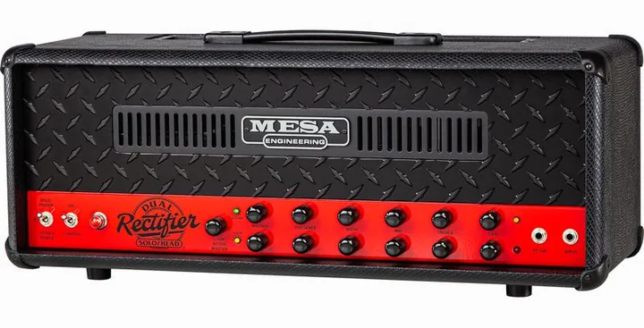 Mesa Boogie 90s Dual Rectifier LTD in primo piano frontale