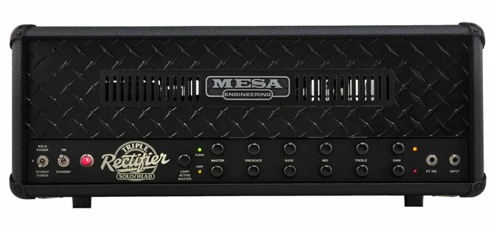 Mesa Boogie 90s Triple Rectifier, manopole e selettore dei canali