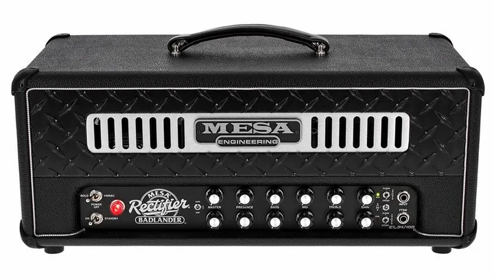 Mesa Boogie Badlander 100 Amp Head, pannello dei controlli in primo piano